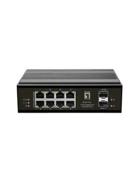 LevelOne IGP-1031 / Switch / Průmyslový / 8x GE PoE+ / 2x SFP / 240W / DIN / Neřízený (IGP-1031)