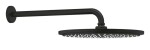 GROHE - Rainshower Cosmopolitan Hlavová sprcha, průměr 31 cm, phantom black 26066KF0