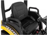 Mamido Dětský elektrický traktor MEGA D68 24V s přívěsem žlutý