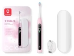 Oclean X Kids Set růžová / Dětský sonický zubní kartáček / cestovní pouzdro / 5 režimů / 72 000 kmitů (X Kids set różowy)