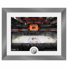 Obraz Philadelphia Flyers NHL Art Deco Stadium Silver Coin