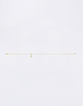 Maria Black Coil Bracelet Gold Gold