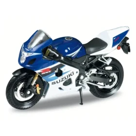 Welly Motocykl Suzuki GSX-R750 modrá