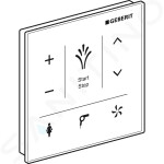 GEBERIT - AquaClean Nástěnný ovládací panel pro elektronický bidet, černá 147.038.SJ.1