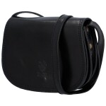 Dámská kožená crossbody taška Luren, černá