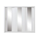 Šatní skříň Duca I 250 Barva korpusu: Antracit, Rozměry: 250 cm