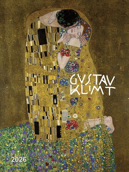 Kalendář 2026 Gustav Klimt, nástěnný, 42 x 56 cm