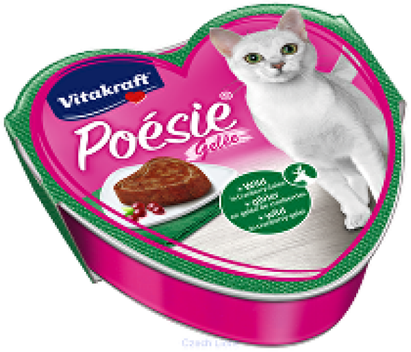 Vitakraft Cat Poésie konz. želé zvěř.,brusinka 85g