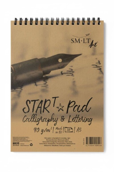 SM.LT Start Pad Calligraphy Lettering A5 30 listů 90 g/m2