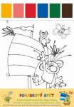 Kreativní omalovánková sada Pohádkový svět
