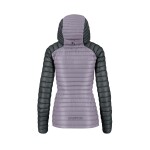 KARPOS Alagna Down W Jacket, Lavender/Woodl.Gray velikost: M