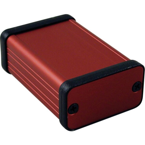 Hliníkové pouzdro 1455 Hammond Electronics 60 x 45 x 25 , červená