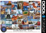 EUROGRAPHICS Puzzle Světoběžník - USA