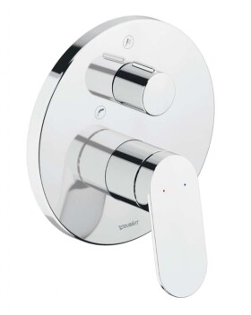 DURAVIT - Wave Baterie pod omítku, pro 2 spotřebiče, chrom WA5210012010