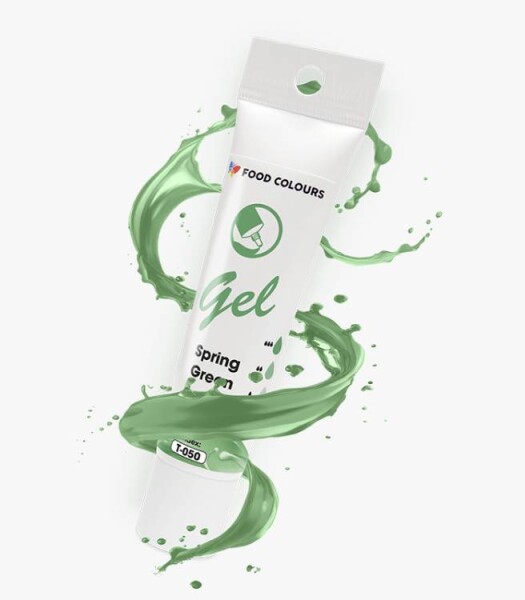 Food Colours gelová barva tuba Spring Green 30 g