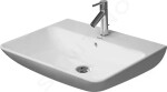 DURAVIT - ME by Starck Umyvadlo 650x490 mm, s přepadem, s otvorem pro baterii, bílá 2335650000