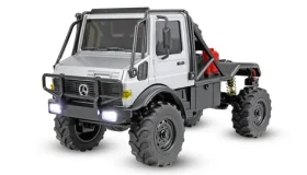 AMEWI RC auto Mercedes-Benz Unimog U4000 šedá