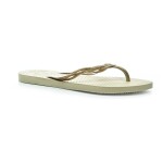 Havaianas Flash Sweet beige straw pantofle