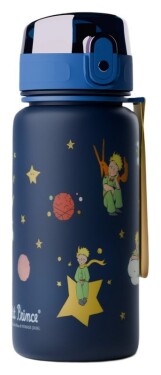Nerozbitná plastová dětská láhev s víčkem 350 ml The Little Prince Malý princ