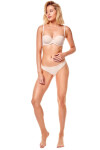 Dámská tanga 32275 Raff beige - HENDERSON Béžová L