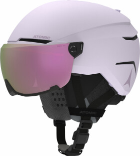 Lyžařská helma Atomic Savor AMID Visor HD Lavender Helmy vel.: M/55-59