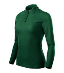 Pique Polo LS polokošile dámská dark green M