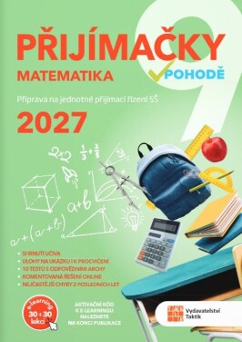 Přijímačky 9 Matematika + E-learning 2027 - Robert Weinlich