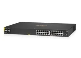 HPE Aruba 6000 24G / Switch / 24x Gigabit RJ45 portů / 4x SFP porty / PoE+ Class4 (R8N87B#ABB)