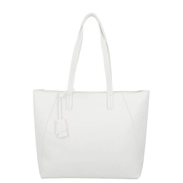 Stylová dámská shopper taška Lucinda, bílá