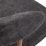 Jídelní židle, šedá, látka, CT-L5031 GREY2