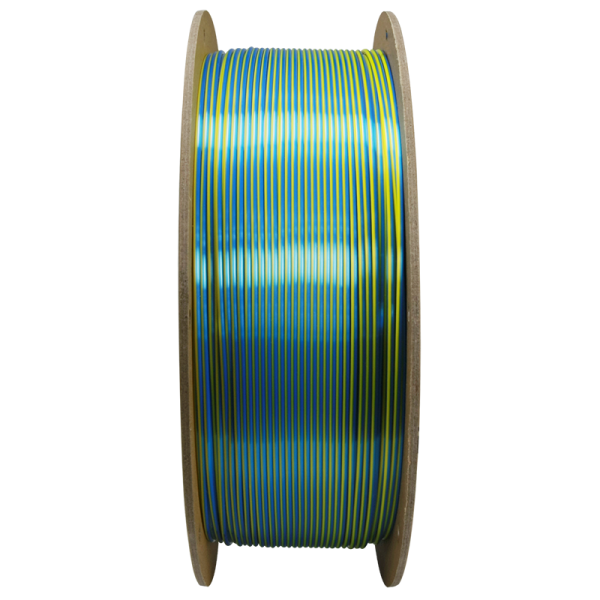 Polymaker PolyLite PLA DUAL SILK 1,75 mm Chameleon Silk Yellow-Blue, 1 kg