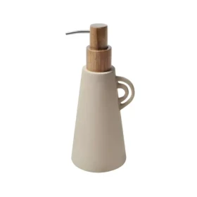Spirella ORGANIC dávkovač mýdla matné cappuccino / keramika / 450 ml