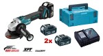 Makita DGA506RTJ / Aku úhlová bruska / 125mm / Li-ion / 18V / 5.0Ah / systainer (DGA506RTJ)