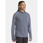 Běžecké tričko CRAFT ADV SubZ Wool LS 2 - šedé Velikost textilu: S