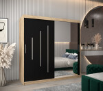 Šatní skříň Abi Y2 Barva korpusu: Bílá, Rozměry: 120 cm, Dveře: Dub artisan