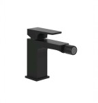VILLEROY & BOCH - Architectura Square Bidetová baterie s výpustí, AquaSmart, matná černá TVB125001000K5