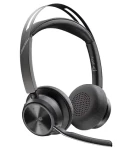 Poly Voyager Focus 2 MS Teams černá / Bezdrátová náhlavní souprava / mikrofon / ANC / dvě sluchátka / Bluetooth / USB (9T9J6AA#AC3)