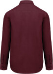 Kariban K 545 Popelínová košile "Jofrey" s dlouhým rukávem 20.K545 wine 6XL