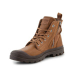 Palladium Pampa Zip Lth Ess U 76888-252-M Dear Brown boty EU 46