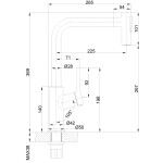 INVENA - FARSALA Dřezová baterie chrom BZ-40-L01-S