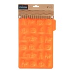Orion silikonová forma na čokoládu oranžová Halloween