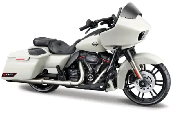 Maisto HD 2018 CVO™ Road Glide® bílá