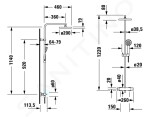 DURAVIT - B.2 Sprchový set s termostatem, chrom B24280008010
