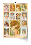 Nástěnný kalendář 2027 Baloušek Alfons Mucha