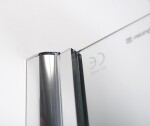 POLYSAN - LUCIS LINE sprchová boční stěna 800, čiré sklo DL3315