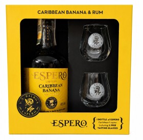Espero Creole Caribbean Banana 0,7L, 40%, -DB + 2 skl.-