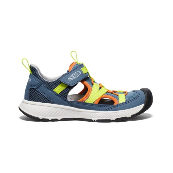 Dětské sandály KEEN MOTOZOA SANDAL YOUTH vintage indigo/scarlet ibis - 35