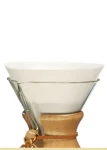 CHEMEX Papírové filtry FC-100 / Skládané, kruhové / Na 6/8/10 šálků / 100 ks