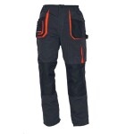 Montérky EMERTON kalhoty pánské pas 303889, černo-oranžové 270 g/m2 DOPRODEJ!!! 48 černo-oranžová