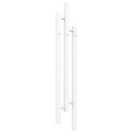 CERANO - Koupelnový radiátor Fabiano - háčky na ručníky - boční připojení - 251 W - bílá lesklá - 1200x220 mm CER-148970